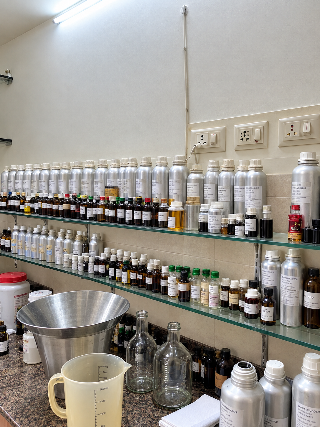 Unit D — Filling & packaging station